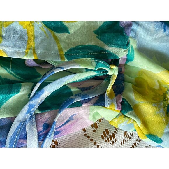 NEW Women's Summer Dress, Maxi Floral Greens, Spaghetti Strap LILY ROSE Plus XXL - Picture 4 of 9